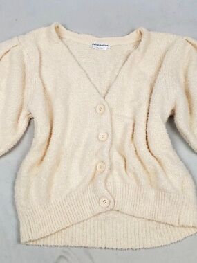 Reformation Cropped Hope Cardigan large
